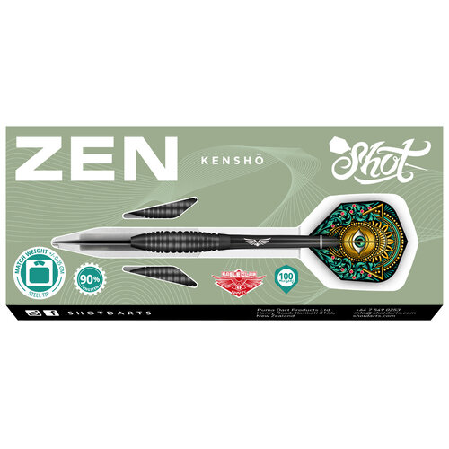 Shot Shot Zen Kensho 90% Steel Tip Darts