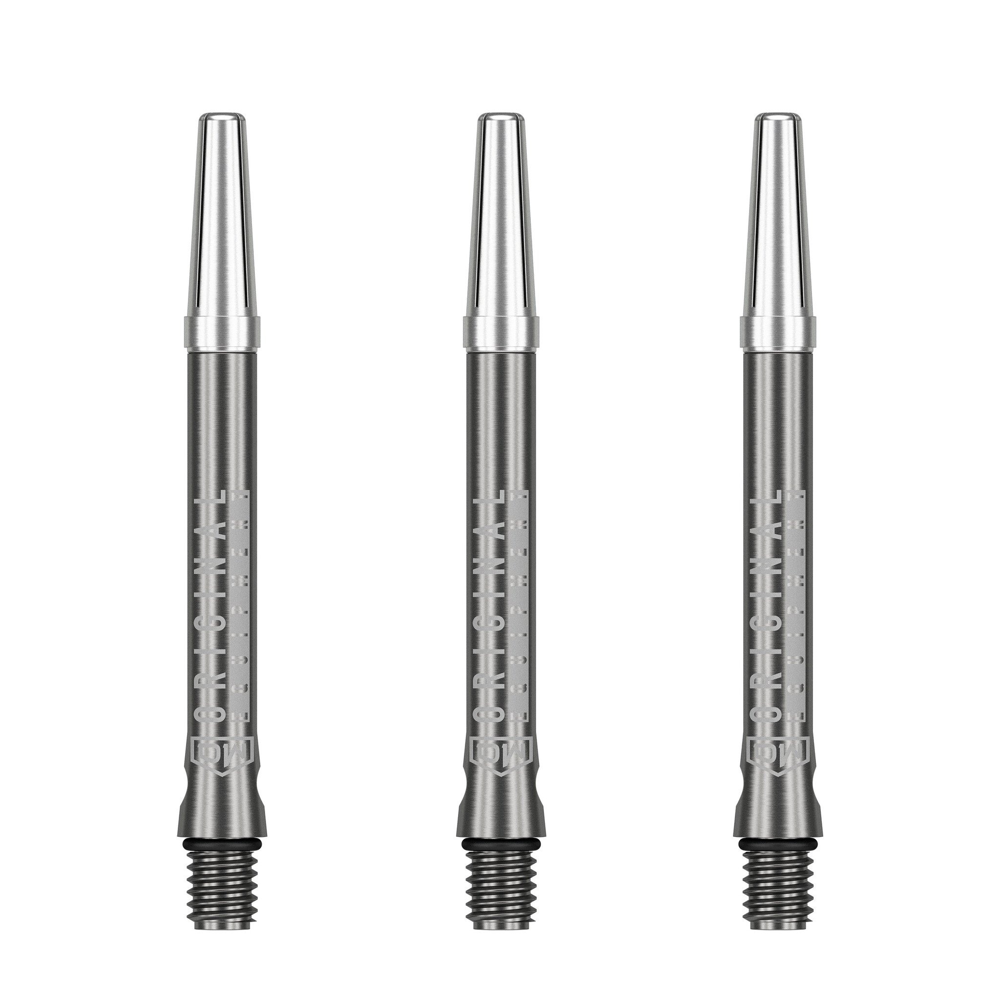 DW Top Spin V2 Gun Metal Dart Shafts