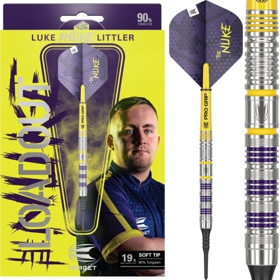 Target Luke Littler Loadout 90 Softip Darts