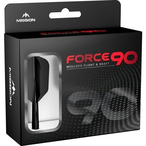 Mission Mission Force 90 Slim Black Dart Flights