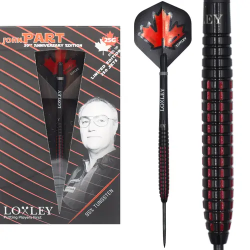 Loxley Loxley John Part 30th Anniversary Edition 95% Steel Tip Darts