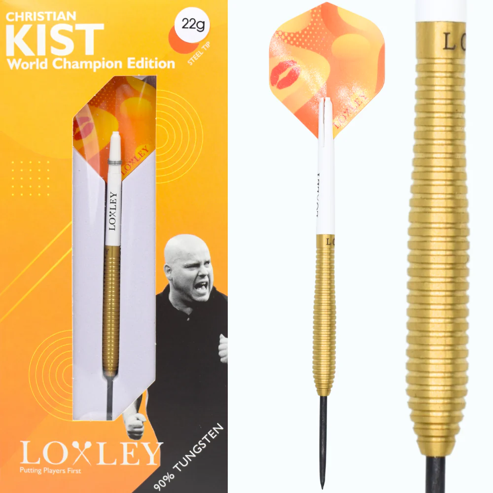 Loxley Christian Kist WC Edition 90 Steel Tip Darts