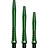 Mission Atom13 Anodised Metal Gripped Green Dart Shafts