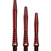 Mission Mission Atom13 Anodised Metal Gripped Red Dart Shafts