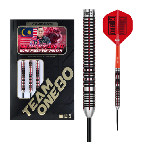 ONE80 ONE80 Nasir Bomba V2 90% Steel Tip Darts