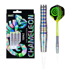 ONE80 Chameleon Topaz 90%  Soft Tip Darts