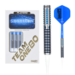 ONE80 Tanja Bencic Sensation Blue 90%  Soft Tip Darts