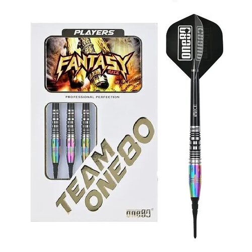 ONE80 ONE80 Fantasy Chameleon 90%  Soft Tip Darts