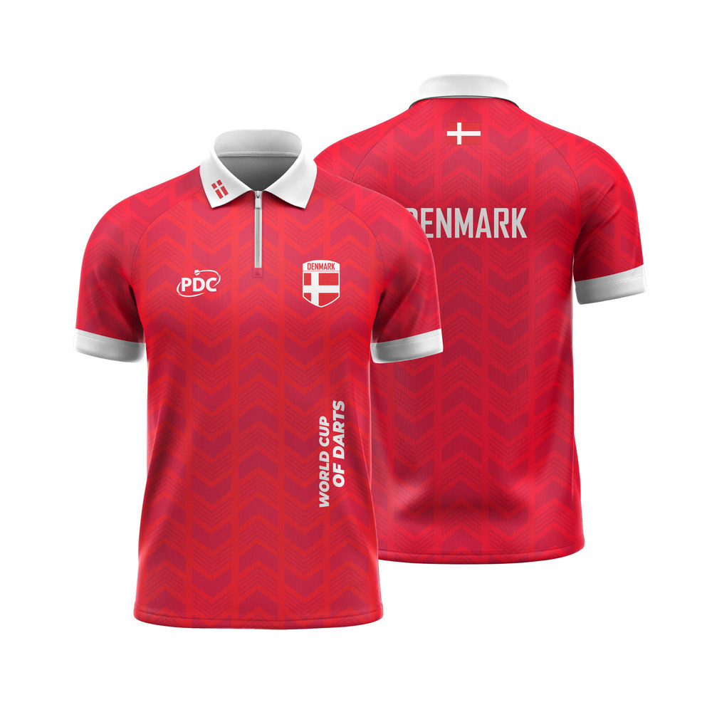 Denmark PDC World Cup Of Darts 2024 Dartshirt