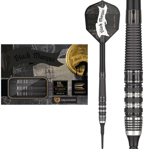 Target Japan Target Japan Black Marque Armageddon 90%  Soft Tip Darts