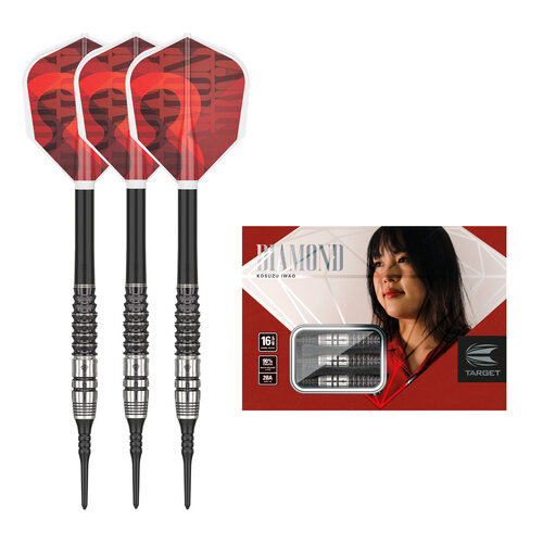 Target Japan Target Japan Kosuwu Iwao Diamond G1 90%  Soft Tip Darts