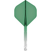 Mission Mission Force 90 Gradient Transparent Green NO2 Dart Flights