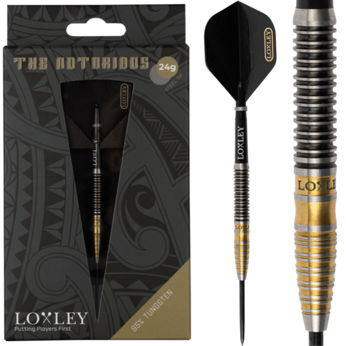 Loxley Loxley The Notorious 95% Steel Tip Darts