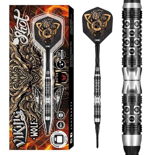 Shot Shot Viking Wolf 90%  Soft Tip Darts