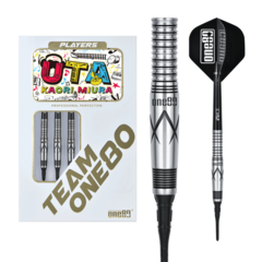 ONE80 Kaori Miura Black 90%  Soft Tip Darts