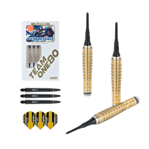 ONE80 ONE80 Ricardo Perez 90%  Soft Tip Darts