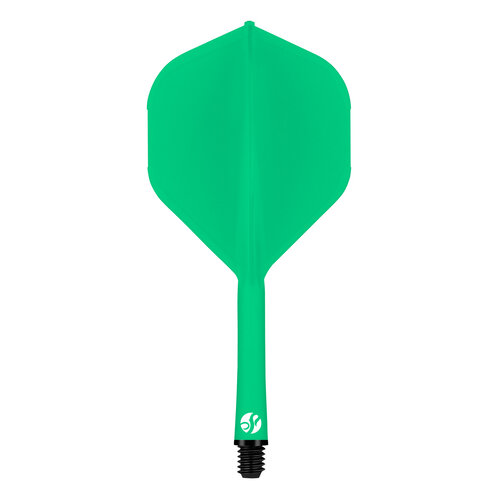 Shot Shot Flight Deck System Green NO2 Dart Flights