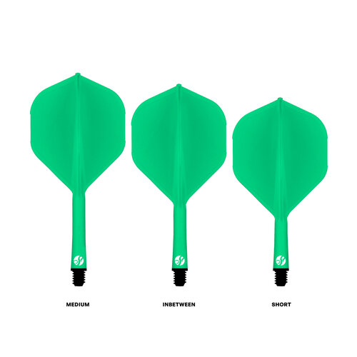 Shot Shot Flight Deck System Green NO2 Dart Flights