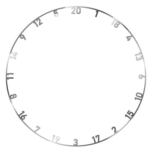 Bull's Bull's Metal Number Ring 3 Set