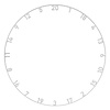 Bull's Bull's Metal Number Ring 3 Set