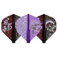 Cosmo Darts Fit Flight Air Printed Series Fujin-Raijin Standard