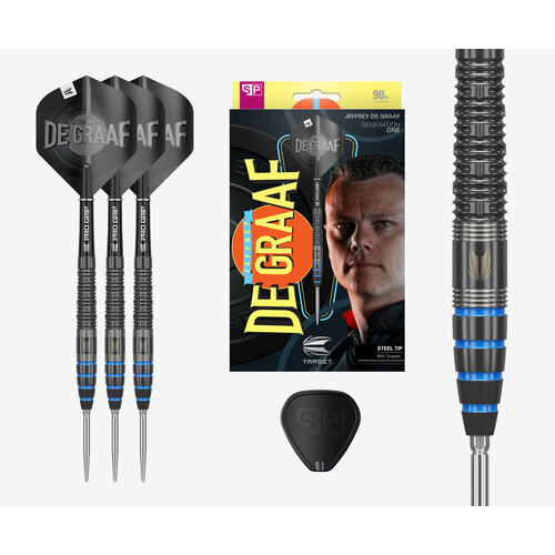 Target Target Jeffrey de Graaf G1 Swiss Point 90% Steel Tip Darts