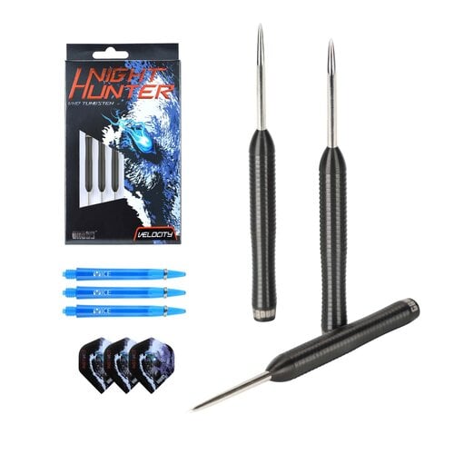 ONE80 ONE80 Night Hunter Velocity 90% Steel Tip Darts