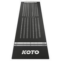 KOTO Carpet Check Out 285 x 80 cm Dart Mat