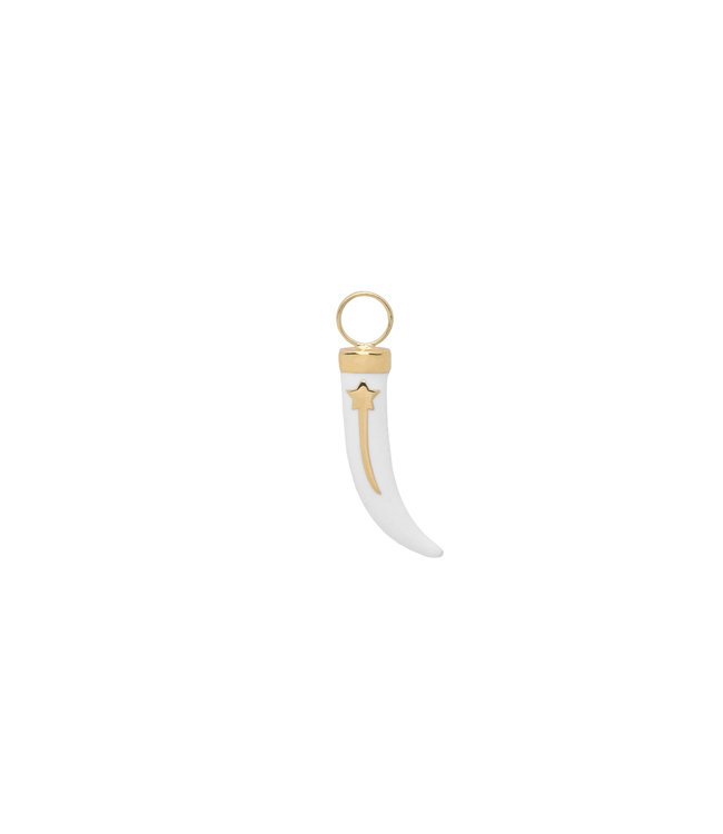 Tusk Earring Charm goldplated