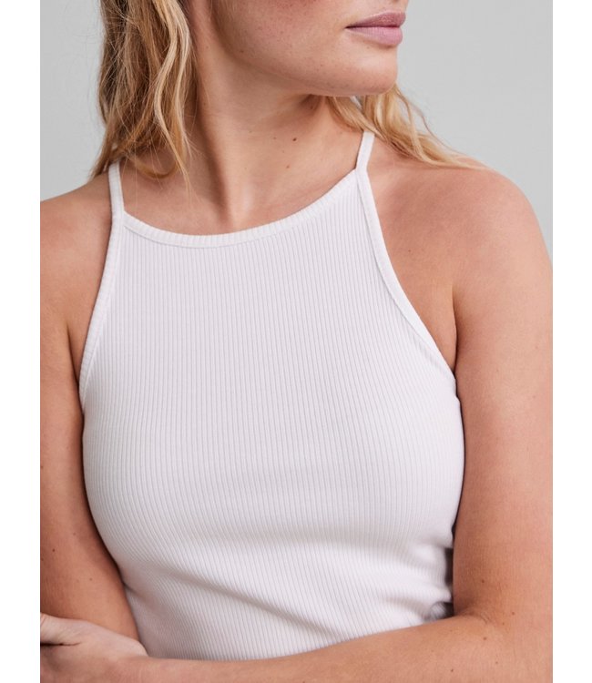 Costina strap top - white