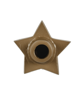 Star candle holder - earth