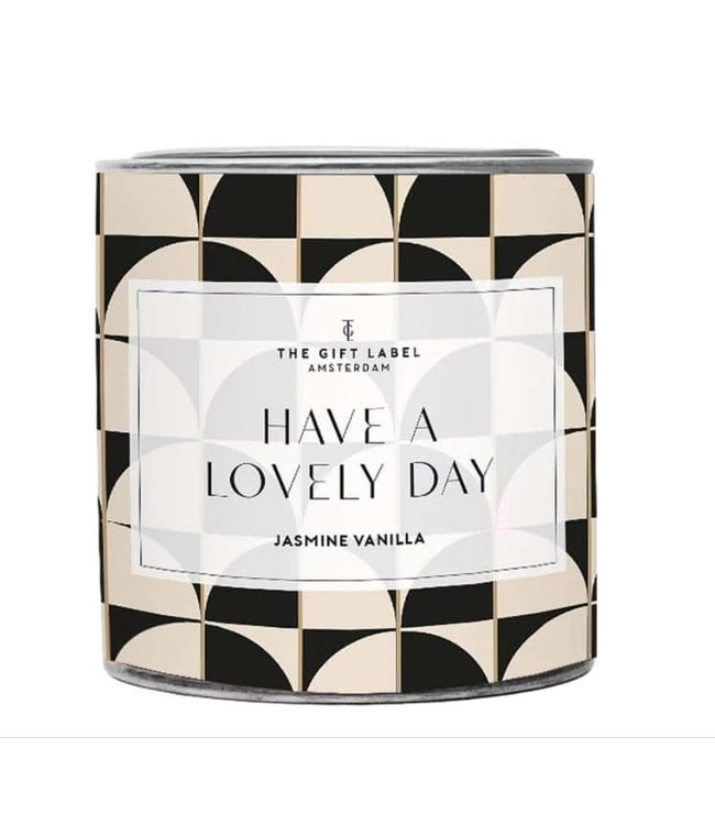 The Giftlabel Small candle - Have a lovely day