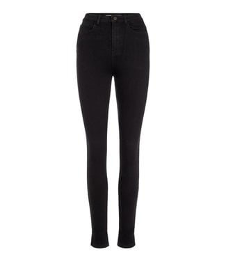 PIECES Highfive flex black skinny jeans