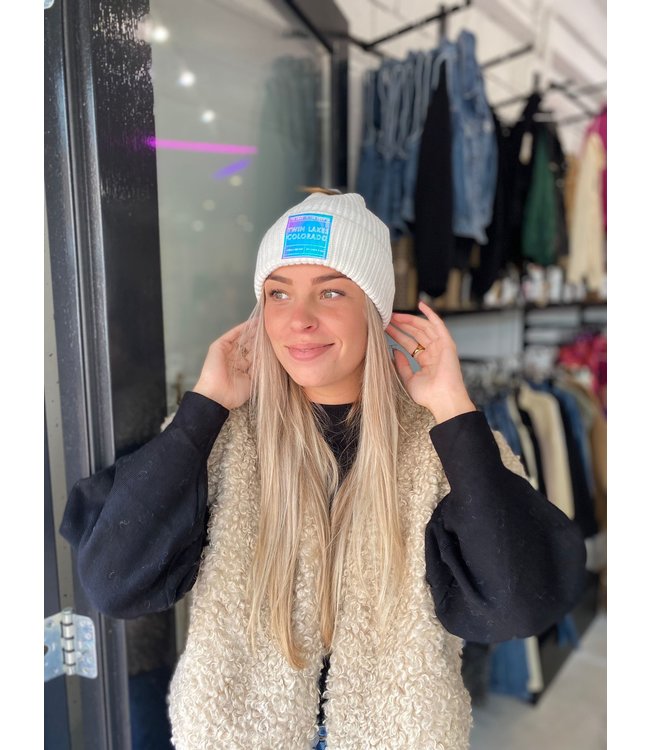 Nenni hood beanie Cloud dancer