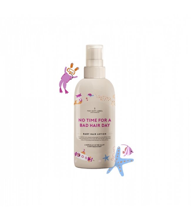 The Giftlabel Baby Hair Lotion - No Time For A Bad Hair Day - Girls