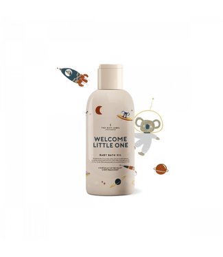 The Giftlabel Baby Bath Oil - Welcome Little One - Boys
