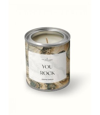 The Giftlabel Candle in tin small - You rock