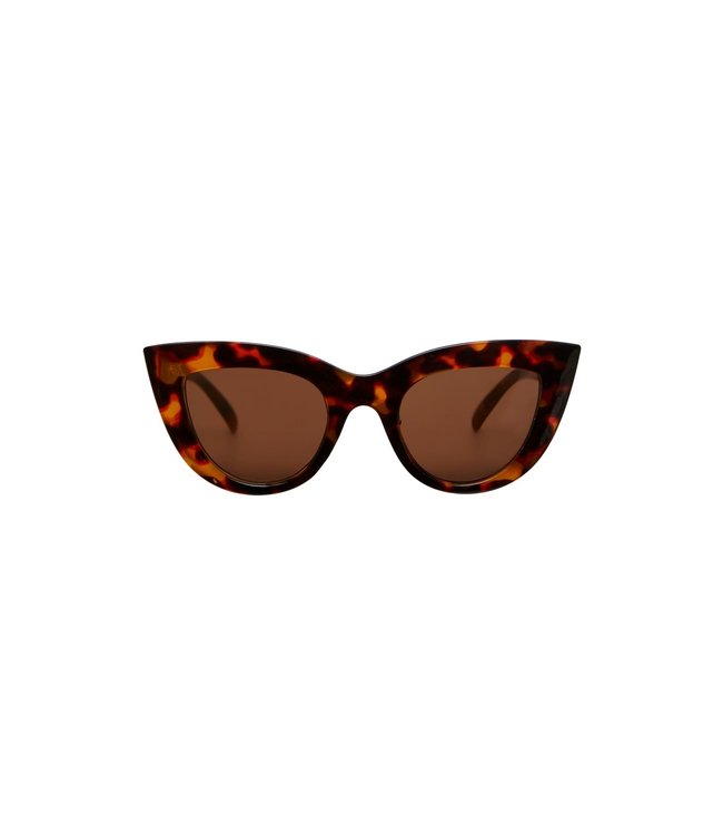 PIECES Baxia Sunglasses - Black-turtle