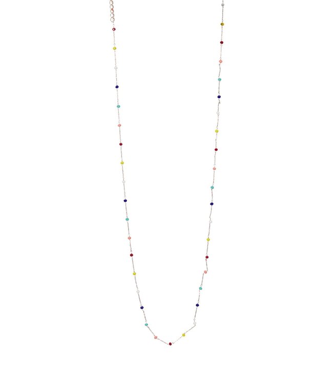 PIECES Baru belly chain - gold/multi colour