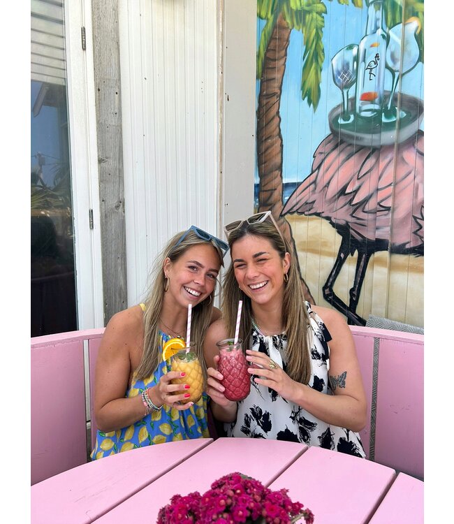 Top Mandy - Black/white print