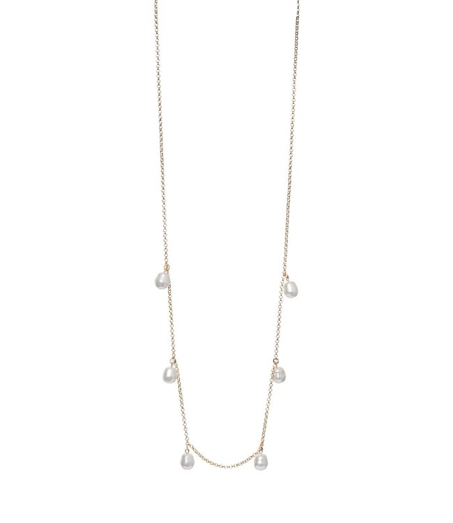 Blu belly chain - Silver