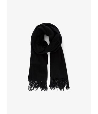 PIECES Jira wool scarf - Black