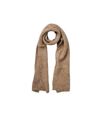 PIECES Nicole long scarf - Silver Mink