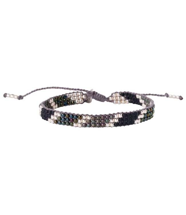A BEAUTIFUL STORY A beautiful story - Commitment Black onyx bracelet