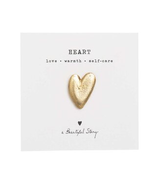 A BEAUTIFUL STORY A beautiful story - Brooch Heart