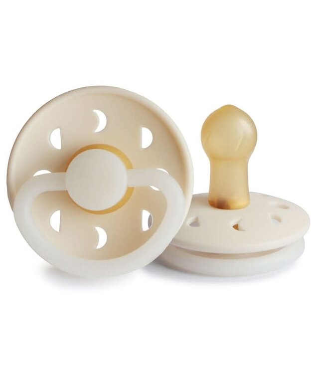 Frigg speen - Moon Night - Fopspeen - Cream - Maat 2