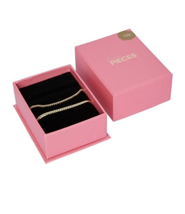 PIECES Filina 2-pack bracelet - Gold