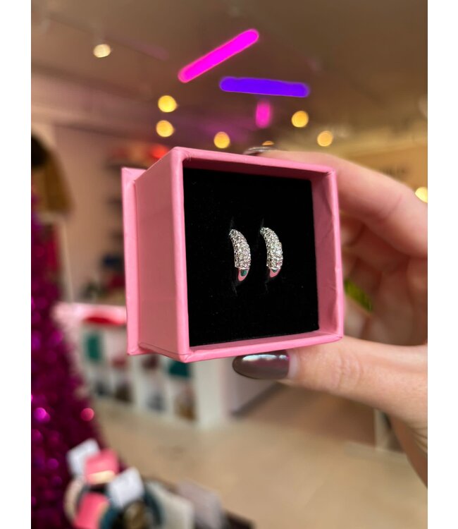 Figna hoop earrings - Silver