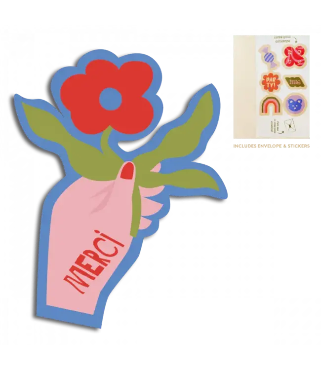 Cut out cards - Merci