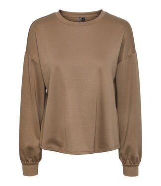 PIECES Jacy o-neck sweat - Fossil